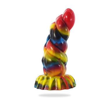 "Curve" Silikon Dildo Graffiti - 🅛🅞🅛🅛🅨🅟🅞🅟🅟🅨