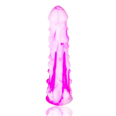 "Furry" Silikon Dildo pink - 🅛🅞🅛🅛🅨🅟🅞🅟🅟🅨