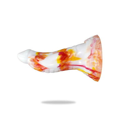 "Azure Dragon" Silikon Dildo weiß rot - 🅛🅞🅛🅛🅨🅟🅞🅟🅟🅨