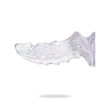 "ERAGON" Silikon Dildo transparent weiß - 🅛🅞🅛🅛🅨🅟🅞🅟🅟🅨