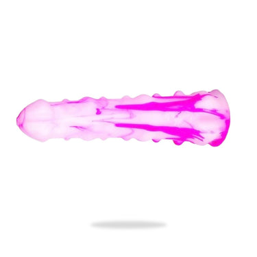 "Furry" Silikon Dildo pink - 🅛🅞🅛🅛🅨🅟🅞🅟🅟🅨