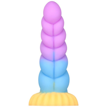 "The Rainbow" Collection Silikon Dildo blau-pink - 🅛🅞🅛🅛🅨🅟🅞🅟🅟🅨