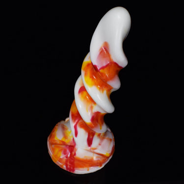 "TWEESTER" Silikon Anal Dildo weiß rot - 🅛🅞🅛🅛🅨🅟🅞🅟🅟🅨